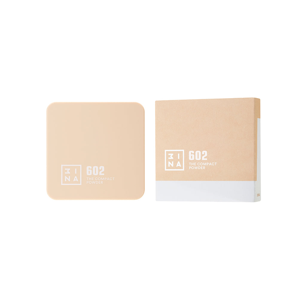 the compact powder 602