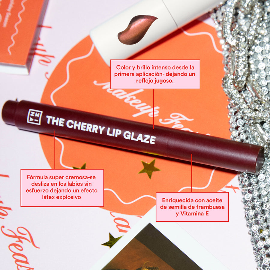 the cherry lip glaze