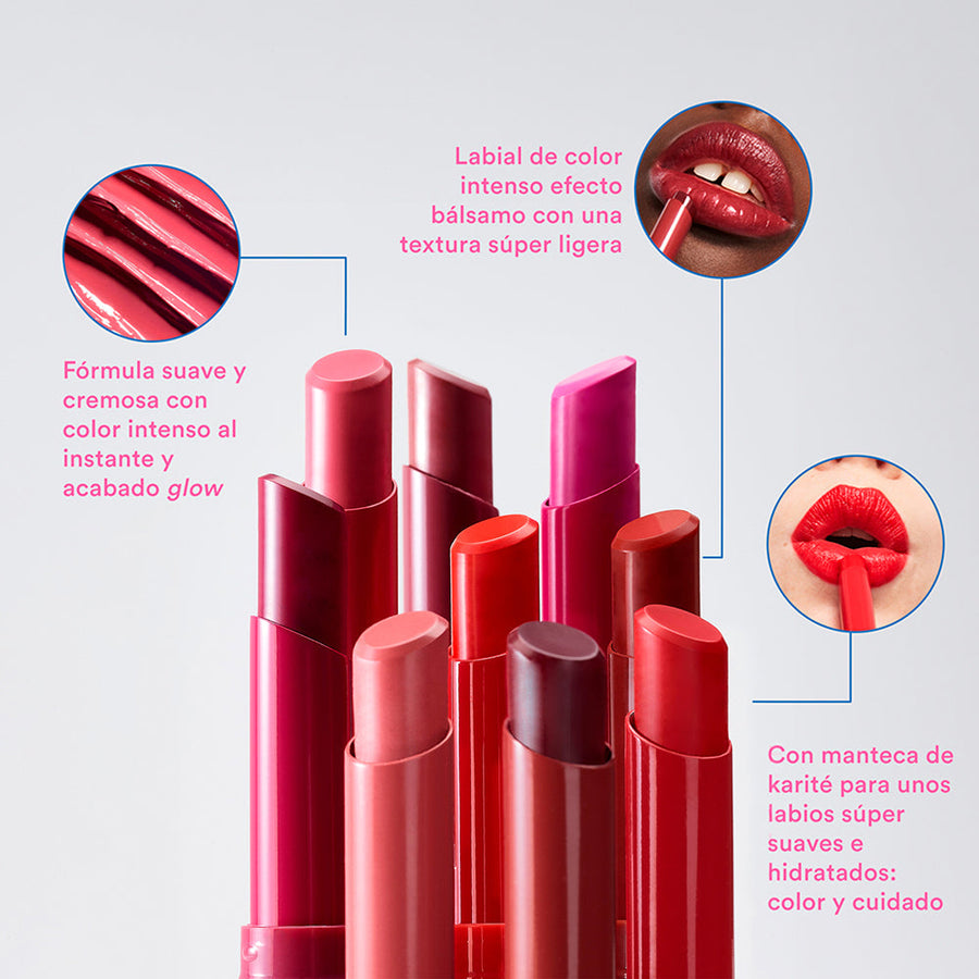 the color lip glow 254