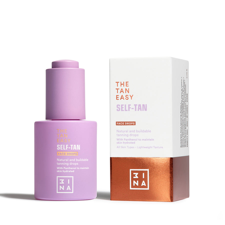 the tan easy self-tan face drops
