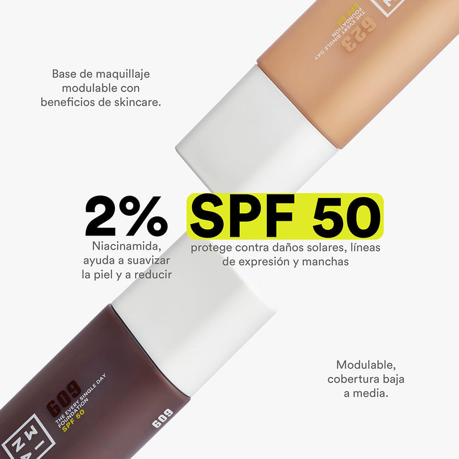 the every single day foundation spf 50 627